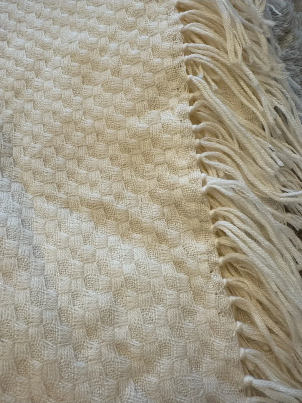 Tory Burch Woven Shawl. 100% Merino wool.